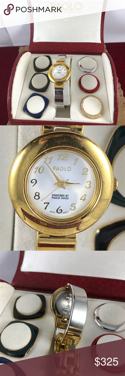 paolo gucci watch set